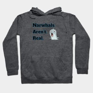 Narwhals Aren't Real Hoodie